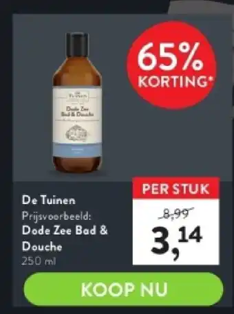 Holland & Barrett Dode zee bad & douche aanbieding