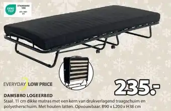 Jysk Damsbro logeerbed aanbieding