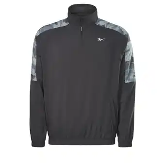 Decathlon Training camo 1/4 zip top aanbieding