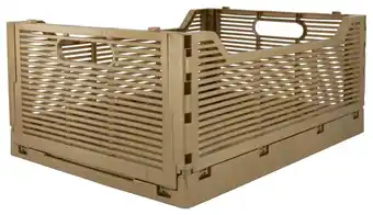 Hema klapkrat letterbord recycled 30x40x17 goud (goud)