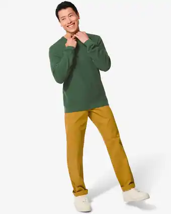 Hema heren chino beige (beige)