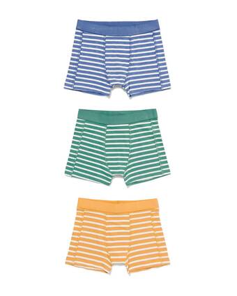 HEMA Hema kinder boxers katoen stretch strepen - 3 stuks multi (multi) aanbieding