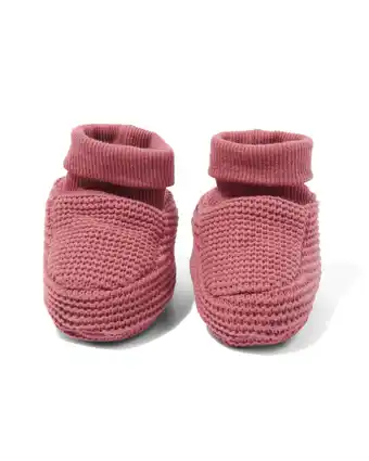HEMA Hema newborn sloffen roze roze (roze) aanbieding