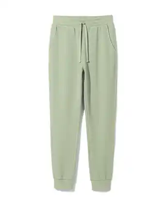 HEMA Hema heren sweatbroek pique groen (groen) aanbieding