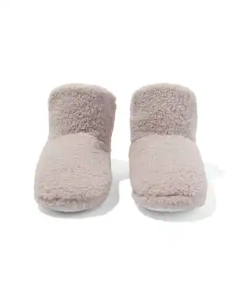 HEMA Hema dames sloffen hoog beige (beige) aanbieding