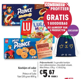 Delhaize Koekjes of cake aanbieding
