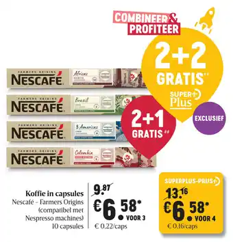 Koffie in capsules Nescafe
