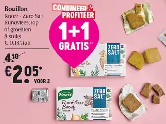 Delhaize Knorr Bouillon aanbieding