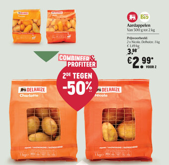 Delhaize Aardappelen aanbieding