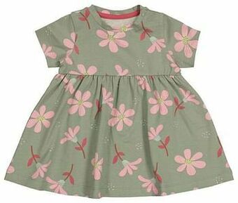 HEMA HEMA Babyjurk Bloemen Groen (groen) aanbieding
