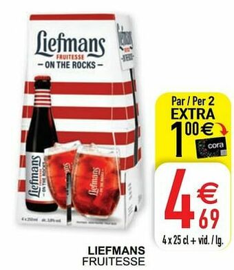 Cora Liefmans fruitesse aanbieding
