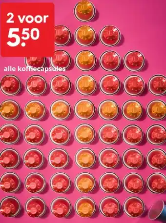 HEMA Alle koffiecapsules aanbieding