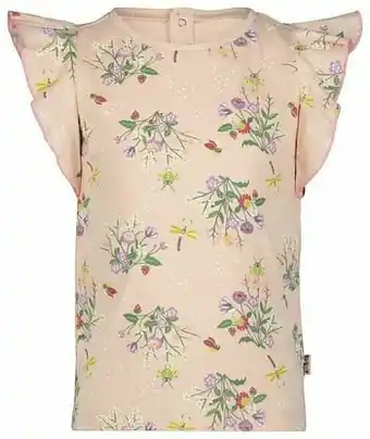 HEMA HEMA Kindershirt Ruffle Roze (roze) aanbieding