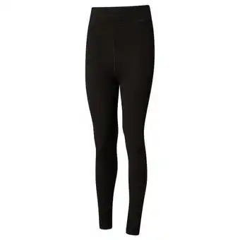 Decathlon Dames sleek fleece legging (zwart) aanbieding