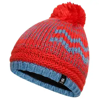 Decathlon Jongens fantasie muts (gevaarlijk rood/vallarta blauw) aanbieding