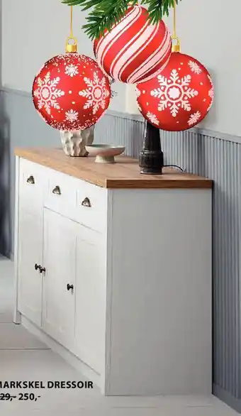 Jysk MARKSKEL DRESSOIR aanbieding