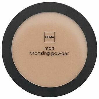 HEMA HEMA Matterende Bronzing Poeder 02 Almond (brons) aanbieding