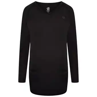 Decathlon Dames discern tshirt met lange mouwen voor het moederschap (zwart) aanbieding