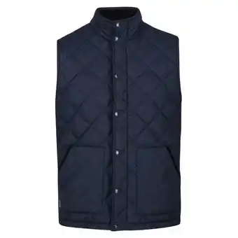 Decathlon Heren londyn gewatteerde bodywarmer (marine) aanbieding