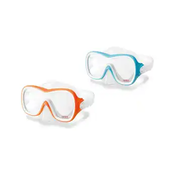 Decathlon Intex wave rider duikbril - blauw aanbieding