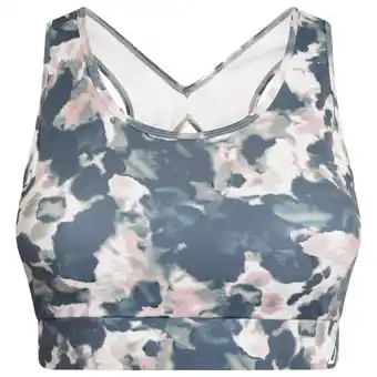 Decathlon Dames swift ink blot sportbeha (schemerige roos) aanbieding