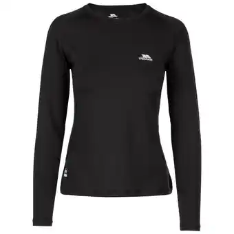 Decathlon Dames ivana base layer top (zwart) aanbieding