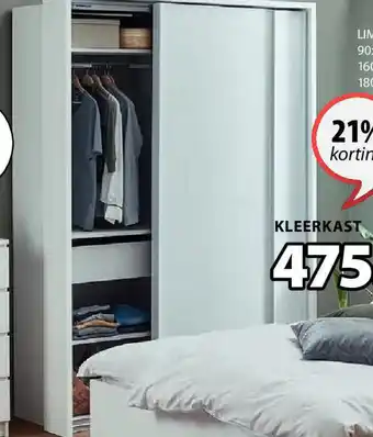 Jysk SALTOV KLEERKAST aanbieding