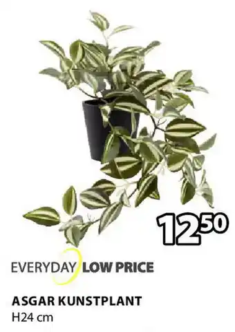 Jysk ASGAR KUNSTPLANT H24 cm aanbieding