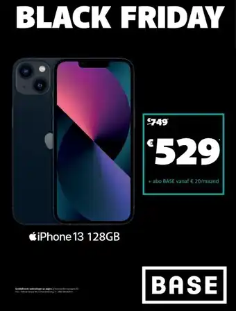 Base Iphone 13 128gb aanbieding