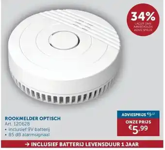 Rookmelder optisch