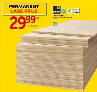 Brico Mdf-paneel aanbieding