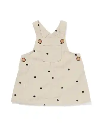 HEMA Hema baby overgooier ribcorduroy ecru (ecru) aanbieding