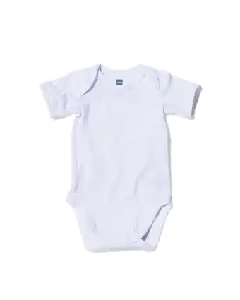 HEMA Hema 2-pak baby romper wit (wit) aanbieding