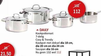 Weba Daily aanbieding