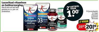 Kruidvat Lucovitaal Vitaminen En Huidverzorging aanbieding
