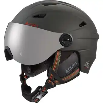 Skihelm met vizier cairn electron s3
