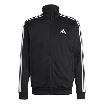 Decathlon Trainingspak basic 3-stripes tricot zwart - ic6747 aanbieding
