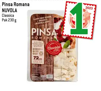 Louis Delhaize Pinsa Romana NUVOLA Classica Pak 230 g aanbieding