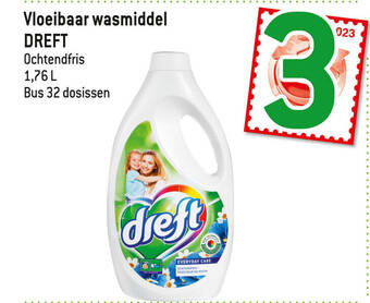 Louis Delhaize Vloeibaar wasmiddel DREFT aanbieding