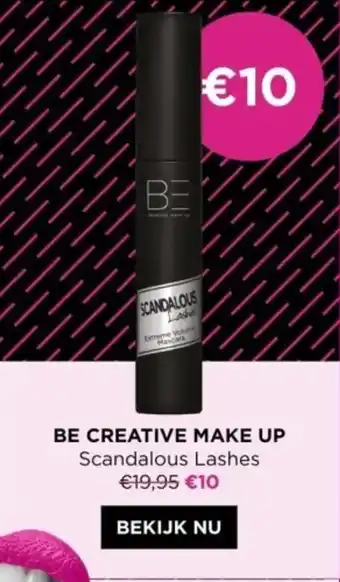 ICI PARIS XL BE CREATIVE MAKE UP Scandalous Lashes aanbieding