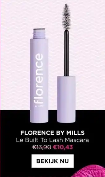 ICI PARIS XL FLORENCE BY MILLS Le Built To Lash Mascara aanbieding