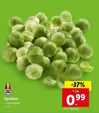 Lidl Spruiten aanbieding