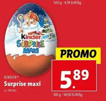 Lidl Surprise maxi aanbieding