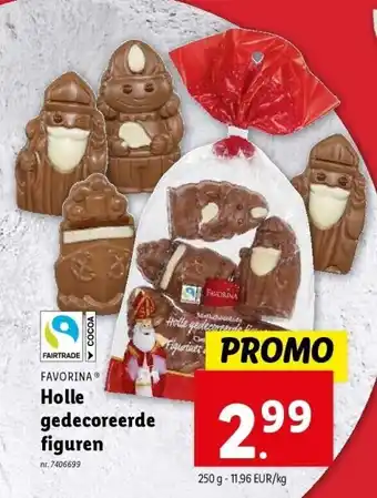 Holle gedecoreerde figuren