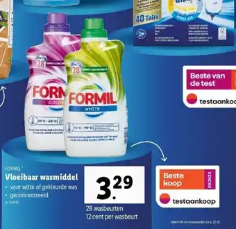 Lidl Vloeibaar wasmiddel aanbieding