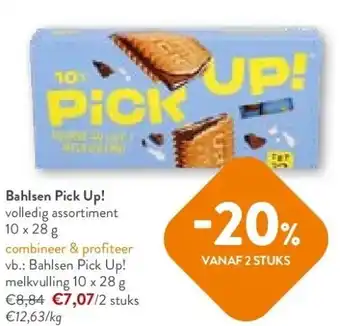 Bahlsen pick up! volledig assortiment 10 x 28 g