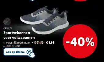 Lidl Sportschoenen voor volwassenen aanbieding