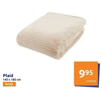 Action Plaid aanbieding