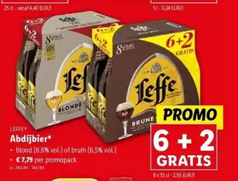Lidl Abdijbier aanbieding