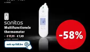 Lidl Multifunctionele thermometer aanbieding